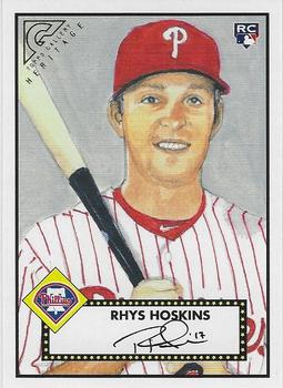 2018 Topps Gallery - Heritage #H-12 Rhys Hoskins Front
