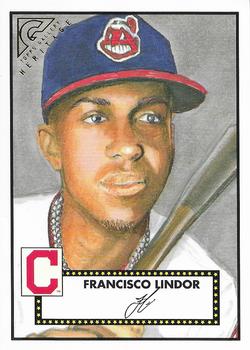 2018 Topps Gallery - Heritage #H-20 Francisco Lindor Front