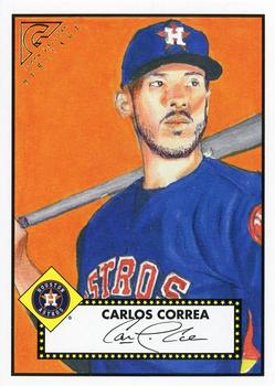 2018 Topps Gallery - Heritage #H-23 Carlos Correa Front
