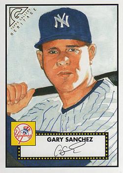 2018 Topps Gallery - Heritage #H-24 Gary Sanchez Front