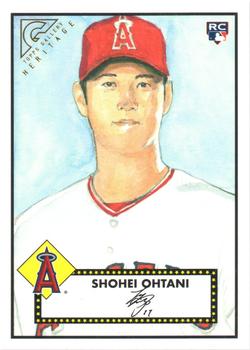 2018 Topps Gallery - Heritage #H-26 Shohei Ohtani Front