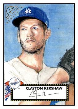 2018 Topps Gallery - Heritage #H-33 Clayton Kershaw Front