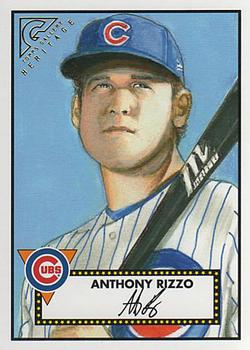 2018 Topps Gallery - Heritage #H-37 Anthony Rizzo Front