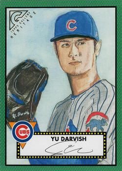 2018 Topps Gallery - Heritage Green #H-9 Yu Darvish Front