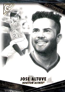 2018 Topps Gallery - Masterpiece #M-25 Jose Altuve Front