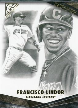 2018 Topps Gallery - Masterpiece #M-29 Francisco Lindor Front