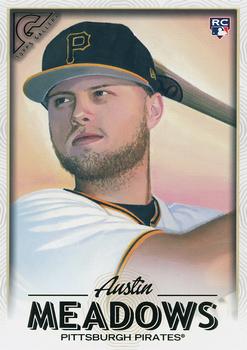 2018 Topps Gallery - Oversized Base Toppers #OBT-AME Austin Meadows Front