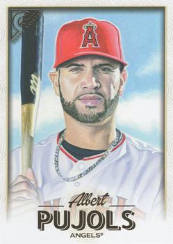 2018 Topps Gallery - Oversized Base Toppers #OBT-AP Albert Pujols Front