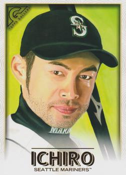 2018 Topps Gallery - Oversized Base Toppers #OBT-I Ichiro Front