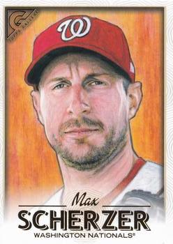 2018 Topps Gallery - Oversized Base Toppers #OBT-MS Max Scherzer Front