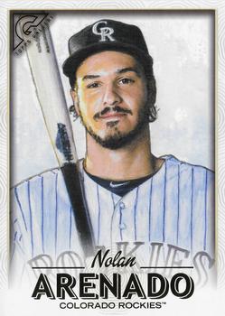 2018 Topps Gallery - Oversized Base Toppers #OBT-NA Nolan Arenado Front