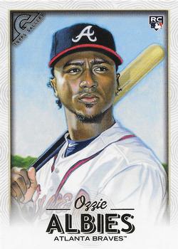 2018 Topps Gallery - Oversized Base Toppers #OBT-OA Ozzie Albies Front