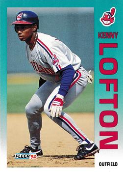 1992 Fleer Update #U-17 Kenny Lofton Front
