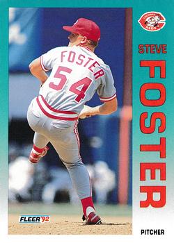 1992 Fleer Update #U-80 Steve Foster Front
