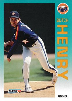 1992 Fleer Update #U-86 Butch Henry Front