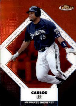 2006 Finest #42 Carlos Lee Front