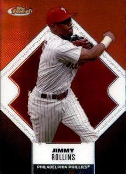 2006 Finest #80 Jimmy Rollins Front