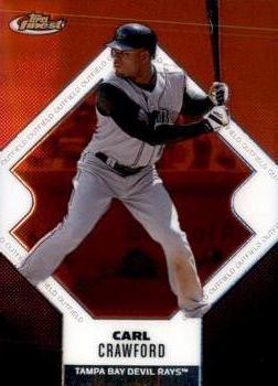 2006 Finest #127 Carl Crawford Front