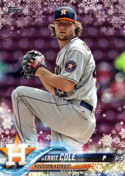 2018 Topps Holiday #HMW33 Gerrit Cole Front