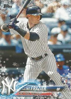 2018 Topps Holiday #HMW38 Clint Frazier Front