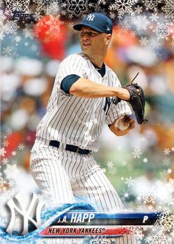 2018 Topps Holiday #HMW41 J.A. Happ Front