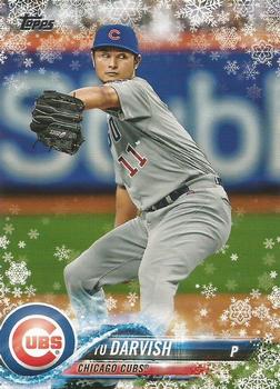 2018 Topps Holiday #HMW45 Yu Darvish Front