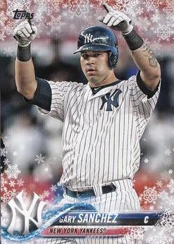 2018 Topps Holiday #HMW59 Gary Sanchez Front