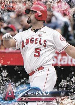 2018 Topps Holiday #HMW84 Albert Pujols Front