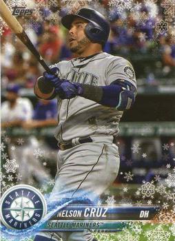2018 Topps Holiday #HMW106 Nelson Cruz Front