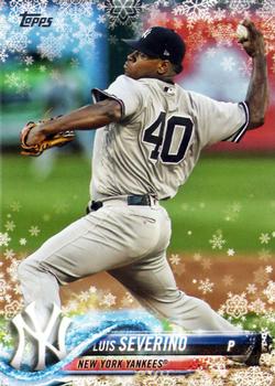 2018 Topps Holiday #HMW118 Luis Severino Front