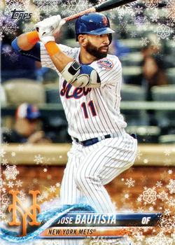 2018 Topps Holiday #HMW124 Jose Bautista Front