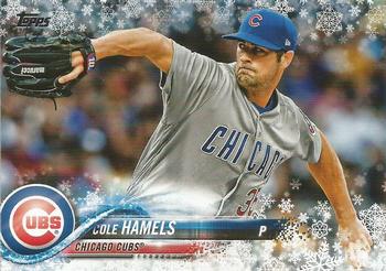 2018 Topps Holiday #HMW137 Cole Hamels Front