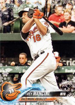 2018 Topps Holiday #HMW144 Trey Mancini Front