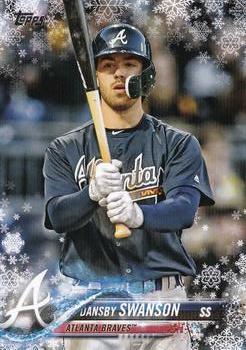 2018 Topps Holiday #HMW148 Dansby Swanson Front