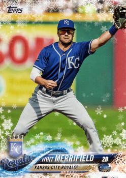 2018 Topps Holiday #HMW155 Whit Merrifield Front