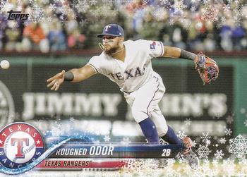 2018 Topps Holiday #HMW168 Rougned Odor Front