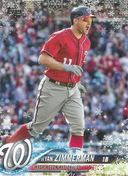 2018 Topps Holiday #HMW169 Ryan Zimmerman Front