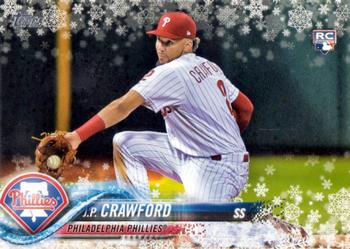2018 Topps Holiday #HMW175 J.P. Crawford Front