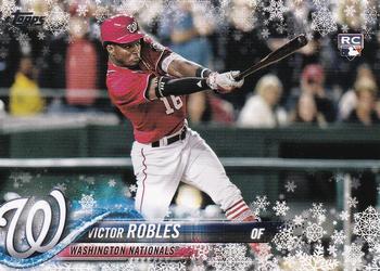 2018 Topps Holiday #HMW189 Victor Robles Front