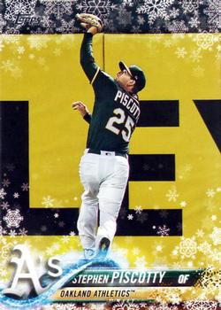 2018 Topps Holiday #HMW194 Stephen Piscotty Front