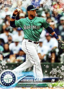 2018 Topps Holiday #HMW195 Robinson Cano Front
