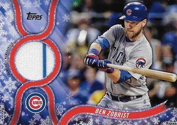 2018 Topps Holiday - Relics #R-BZ Ben Zobrist Front