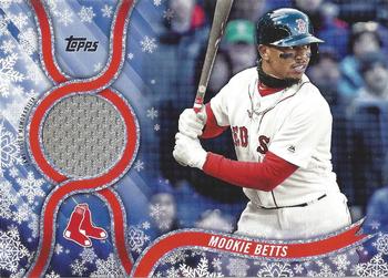 2018 Topps Holiday - Relics #R-MB Mookie Betts Front