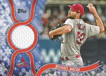 2018 Topps Holiday - Relics #R-MW Michael Wacha Front