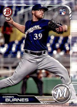 2019 Bowman #65 Corbin Burnes Front