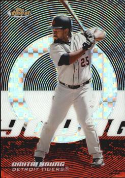 2005 Finest - X-Fractors #30 Dmitri Young Front