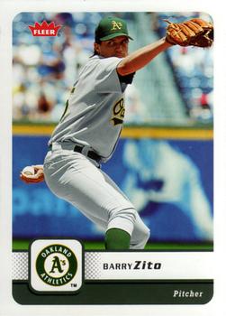 2006 Fleer #28 Barry Zito Front