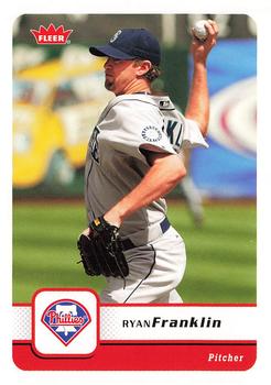 2006 Fleer #187 Ryan Franklin Front