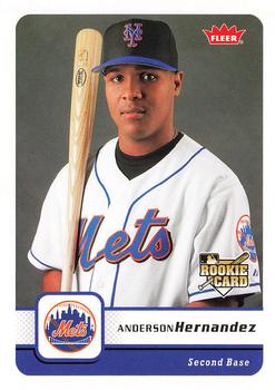 2006 Fleer #210 Anderson Hernandez Front