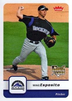2006 Fleer #320 Mike Esposito Front